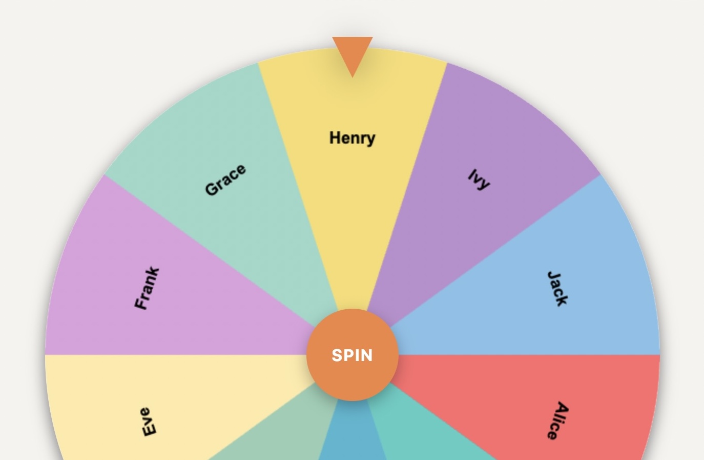 Name Picker vs Number Picker vs Yes/No Picker vs Team Picker
